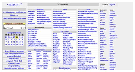 classified deutsch|craigslist in de.